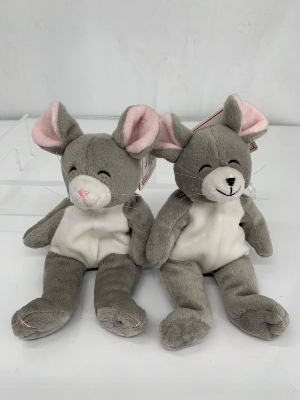 Sniffy and Snuffy Mery Meyers Yankee Candle Mouses 1998 GBI Marketing Mascots